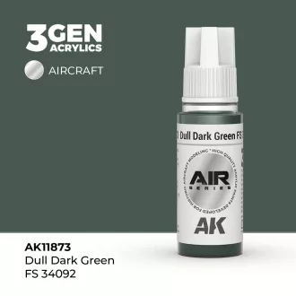 AK Interactive - Dull Dark Green FS 34092 festék