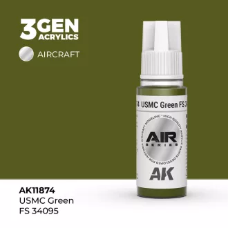 AK Interactive - USMC Green FS 34095 festék