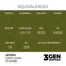 AK Interactive - USMC Green FS 34095 festék