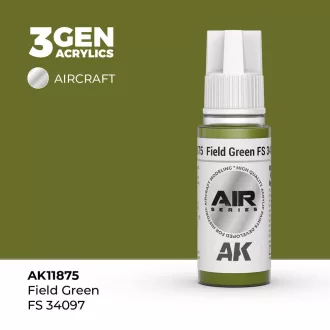 AK Interactive - Field Green FS 34097 festék