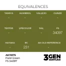 AK Interactive - Field Green FS 34097 festék