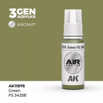 AK Interactive - Green FS 34258 festék