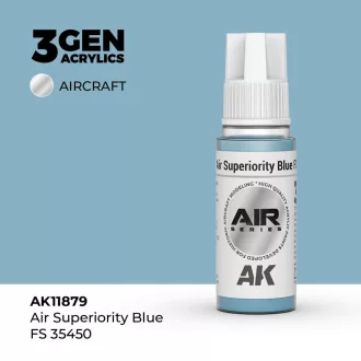 AK Interactive - Air Superiority Blue FS 35450 festék