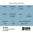 AK Interactive - Air Superiority Blue FS 35450 festék