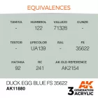 AK Interactive - Duck Egg Blue FS 35622