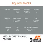 AK Interactive - Medium Grey FS 36270