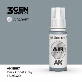 AK Interactive - Dark Ghost Grey FS 36320 festék