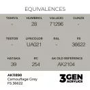 AK Interactive - Camouflage Grey FS 36622 festék