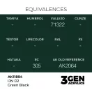 AK Interactive - IJN D2 Green Black festék