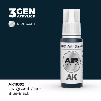 AK Interactive - IJN Q1 Anti-Glare Blue-Black festék