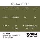 AK Interactive - IJN M3 (M) Mitsubishi Interior Green festék