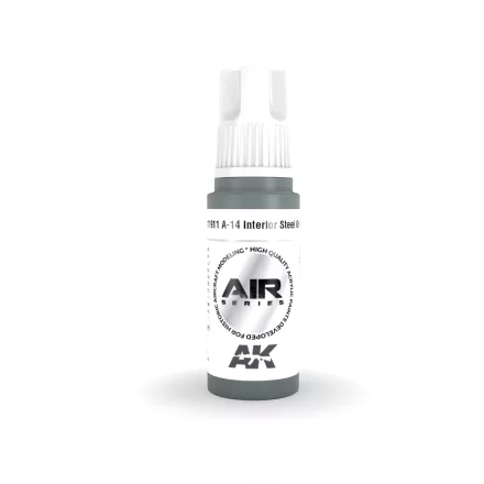 AK Interactive - A-14 Interior Steel Grey