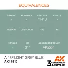 AK Interactive - A-18f Light Grey-Blue