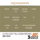 AK Interactive - A-21m Light Yellowish Brown