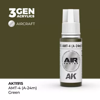 AK Interactive - AMT-4 (A-24m) Green festék