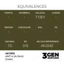 AK Interactive - AMT-4 (A-24m) Green festék