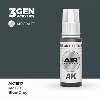 AK Interactive - AMT-11 Blue-Grey festék