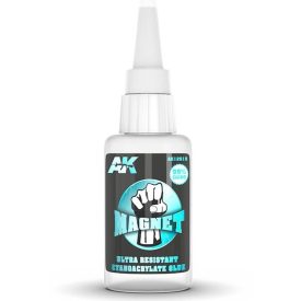 AK MAGNET ULTRA RESISTANT CYANOCRYLATE GLUE