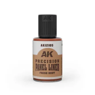  AK Interactive - PRECISION PANELINER- FRESH RUST 30ml bemosó