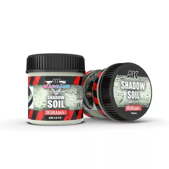AK Interactive - Shadow Soil 100 ml. dioráma textúra