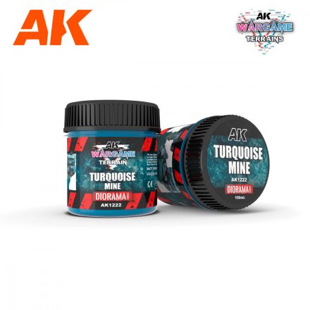 AK Interactive TURQUOISE MINE – WARGAME TERRAINS – 100ML