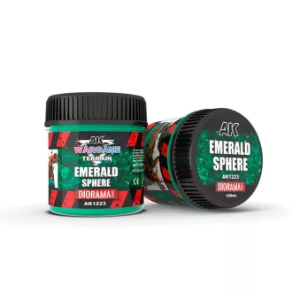 AK Interactive - Emerald Sphere 100 ml. dioráma textúra
