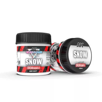 AK Interactive - Snow 100 ml. dioráma textúra