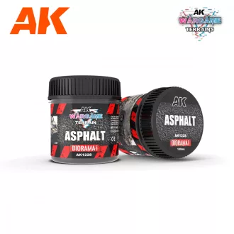 AK Interactive ASPHALT – WARGAME TERRAINS – 100ML