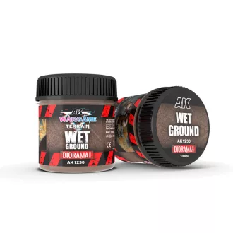 AK Interactive - Wet Ground 100 ml. dioráma textúra