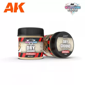 AK Interactive DRY GROUND – WARGAME TERRAINS – 100ML