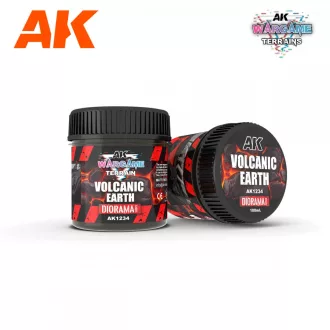 AK Interactive VOLCANIC EARTH – WARGAME TERRAINS – 100ML