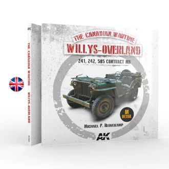   AK Interactive - WILLYS-OVERLAND (CANADIAN) WALKAROUND - English könyv