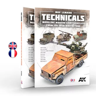 AK Interactive - TECHNICAL - MAX LEMAIRE Bilingual könyv