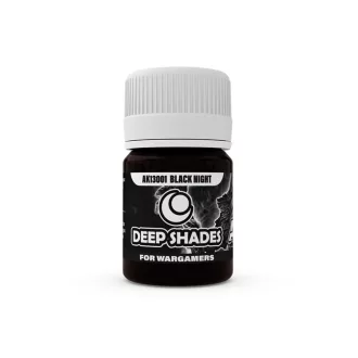   AK Interactive - BLACK NIGHT - Deep Shade 30ml árnyékoló festék