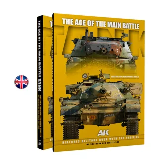 AK Interactive - THE AGE OF THE MAINBATTLE TANK könyv