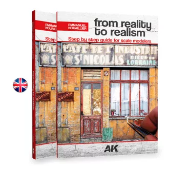   AK Interactive - From Reality To Realism (Emmanuel Nouaillier) - English könyv