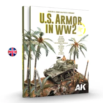 AK Interactive - U.S ARMOR IN WW2 - English könyv