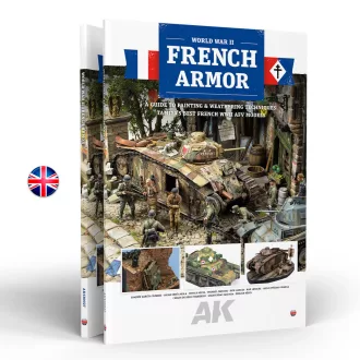 AK Interactive - FRENCH ARMOR (EN) könyv