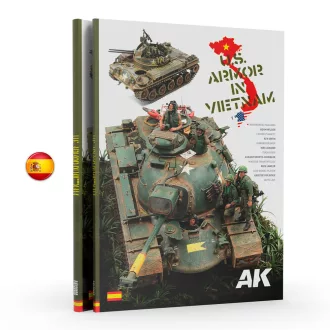 AK Interactive - ARMOR IN VIETNAM ES könyv