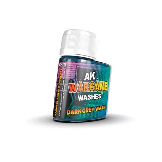 AK Interactive - Dark Grey Wash 35ml bemosó