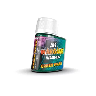 AK Interactive - Green Wash 35ml bemosó