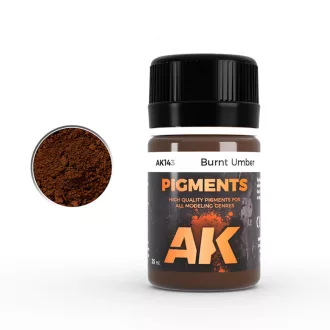 AK Interactive - BURNT UMBER pigment