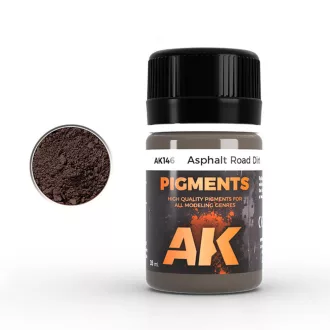 AK Interactive - ASPHALT ROAD DIRT pigment