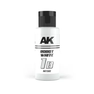 AK Interactive - Dual Exo 1B - Robot White festék