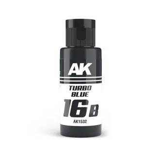 AK Interactive - Dual Exo 16B - Turbo Blue festék
