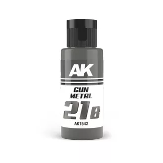 AK Interactive - Dual Exo 21B - Gun Metal festék