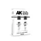 AK Interactive - XTREME WHITE & ROBOT WHITE DUAL EXO Set 1 festékkészlet