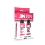 AK Interactive - RANGER PINK & LASER MAGENTA DUAL EXO Set 9 festékkészlet