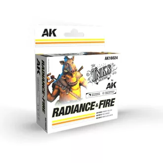 AK Interactive - RADIANCE & FIRE festék