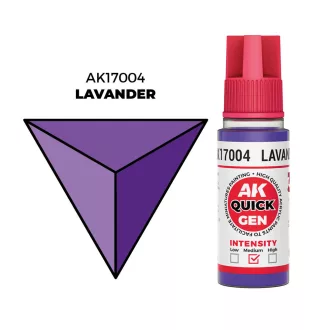 AK Interactive - LAVENDER 18 ml - QUICK GEN festék